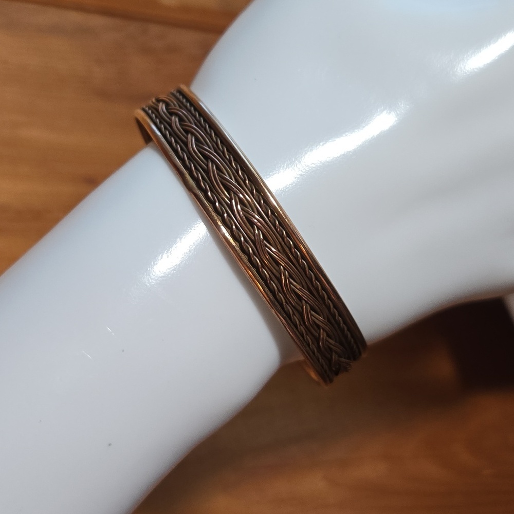Vintage Copper Cuff Bracelet